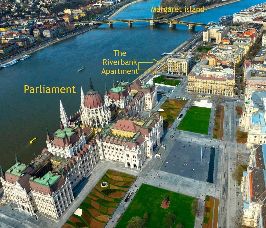 Riverbank Apartment At Parliament Budapesta Exterior foto